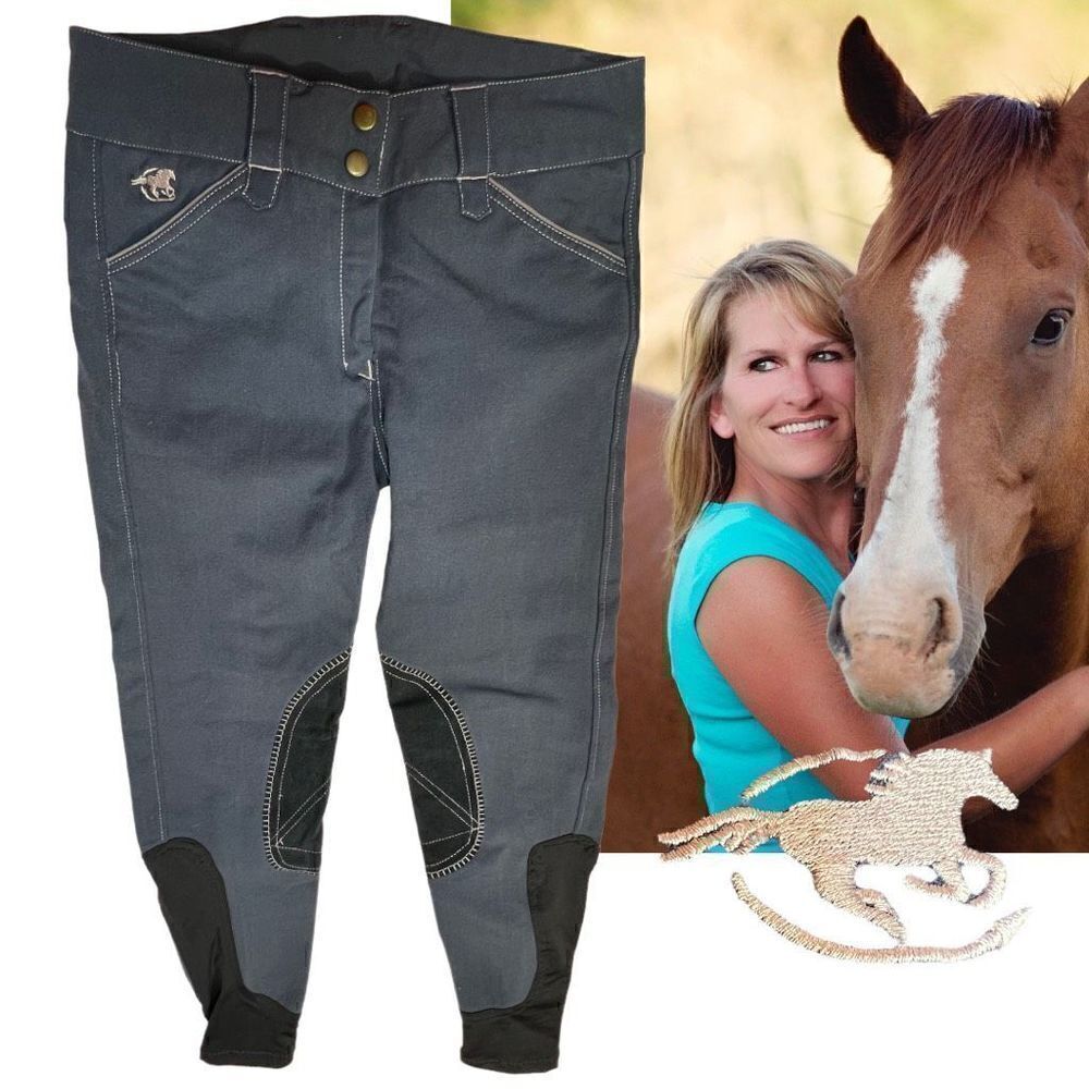 Piper by SMARTPAK Blue Breeches sz 26 Horse Riding Pants